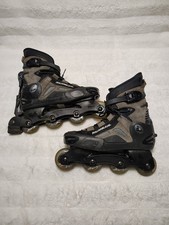 Rollerblade Synergy ABT.2 Inline Skates 28 Black Hole Wheels Men's US 10