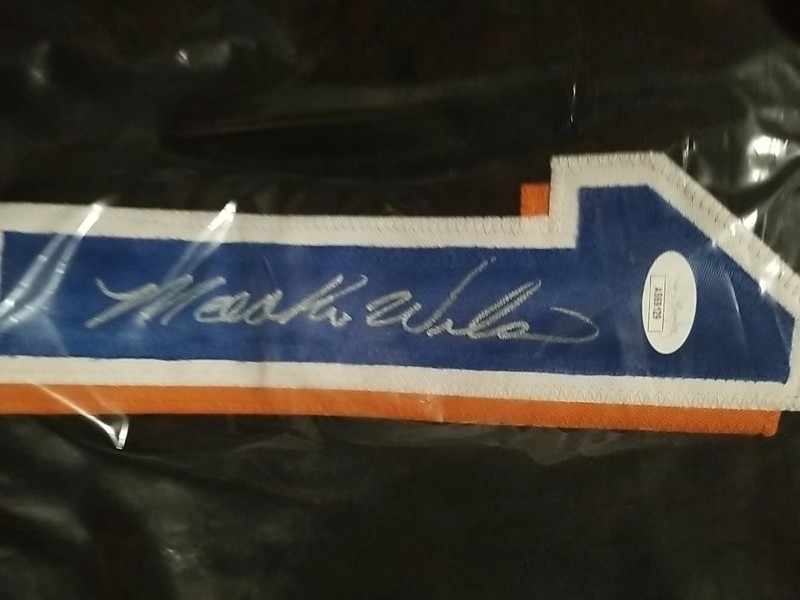 New york mets Mookie Wilson  Autographed Custom Jersey JSA COA Black Jersey