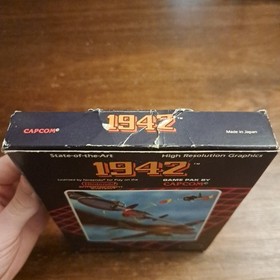 1942 Capcom (Nintendo Entertainment System NES) - Complete - Tested - Authentic