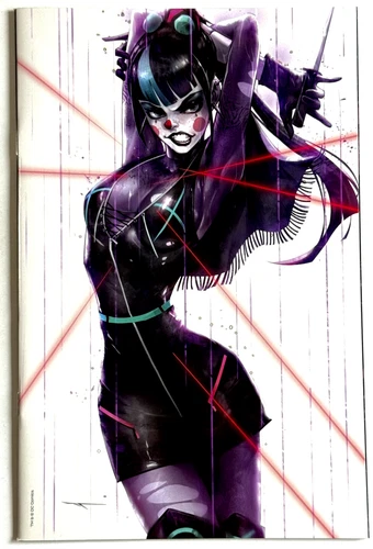 PUNCHLINE GOTHAM GAME #1 IVAN TAO EXCLUSIVE WHITE VIRGIN VARIANT 2022 DC NM