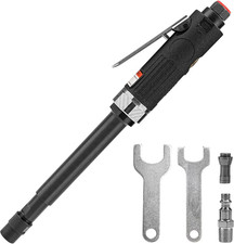 11" Extra Long Extension 1/4  Straight Air Die Grinder, High Speed Extended Long