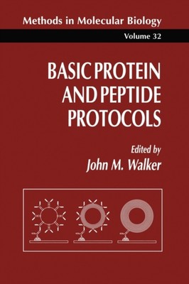 Walker - Basic Protein and Peptide Protocols - New paperback or softba - X555z