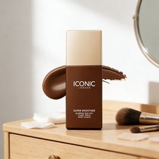 Iconic London Super Smoother Blurring Skin Tint-Warm Rich-1 oz / 30 mL