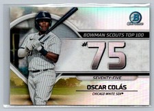 2023 Bowman #BTP-75 Oscar Colas Bowman Scouts Top 100