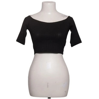 & Other Stories, Crop Top, Größe: 36, Schwarz, Elasthan/Polyester #sQx