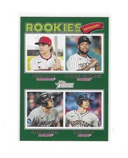 2026 Topps Heritage - Rookie Outfielders Green Border #392