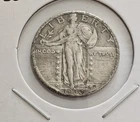 1930 High Grade AU Silver Standing Liberty Quarter
