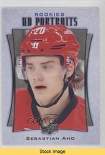 2016-17 Upper Deck UD Portraits Rookie Sebastian Aho #P-101 READ 13o2