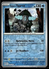 Paldean Tauros 039/191 Uncommon Surging Sparks Pokemon Reverse Holo LP
