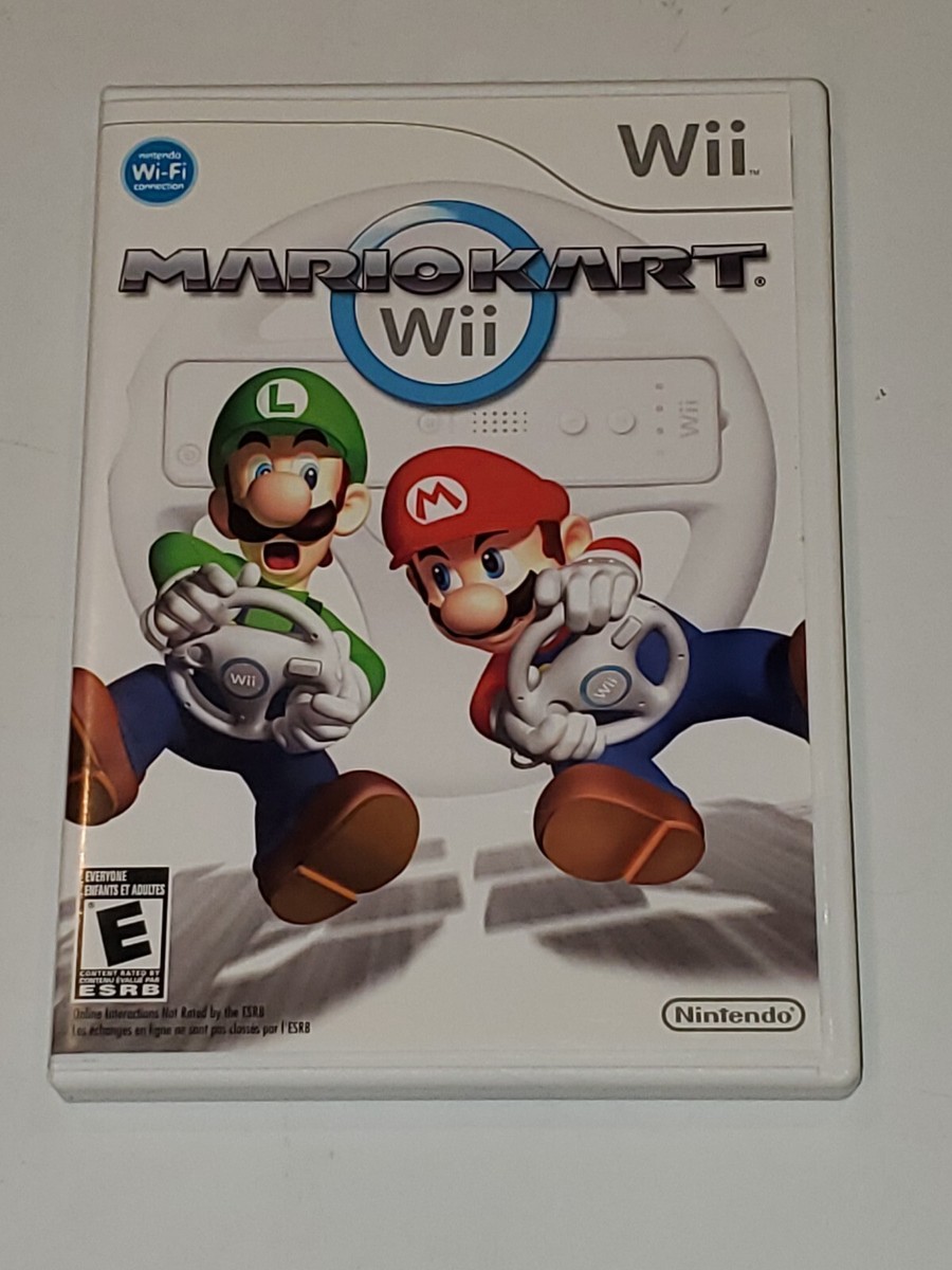 Wii　マリオカートセット Wiiマリオカート&Wiiマリオカート用ハンドルセット - メルカリ