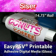 Siser EasyPSV Printable Adhesive 15" **FREE SHIPPING** ( Printable vinyl )