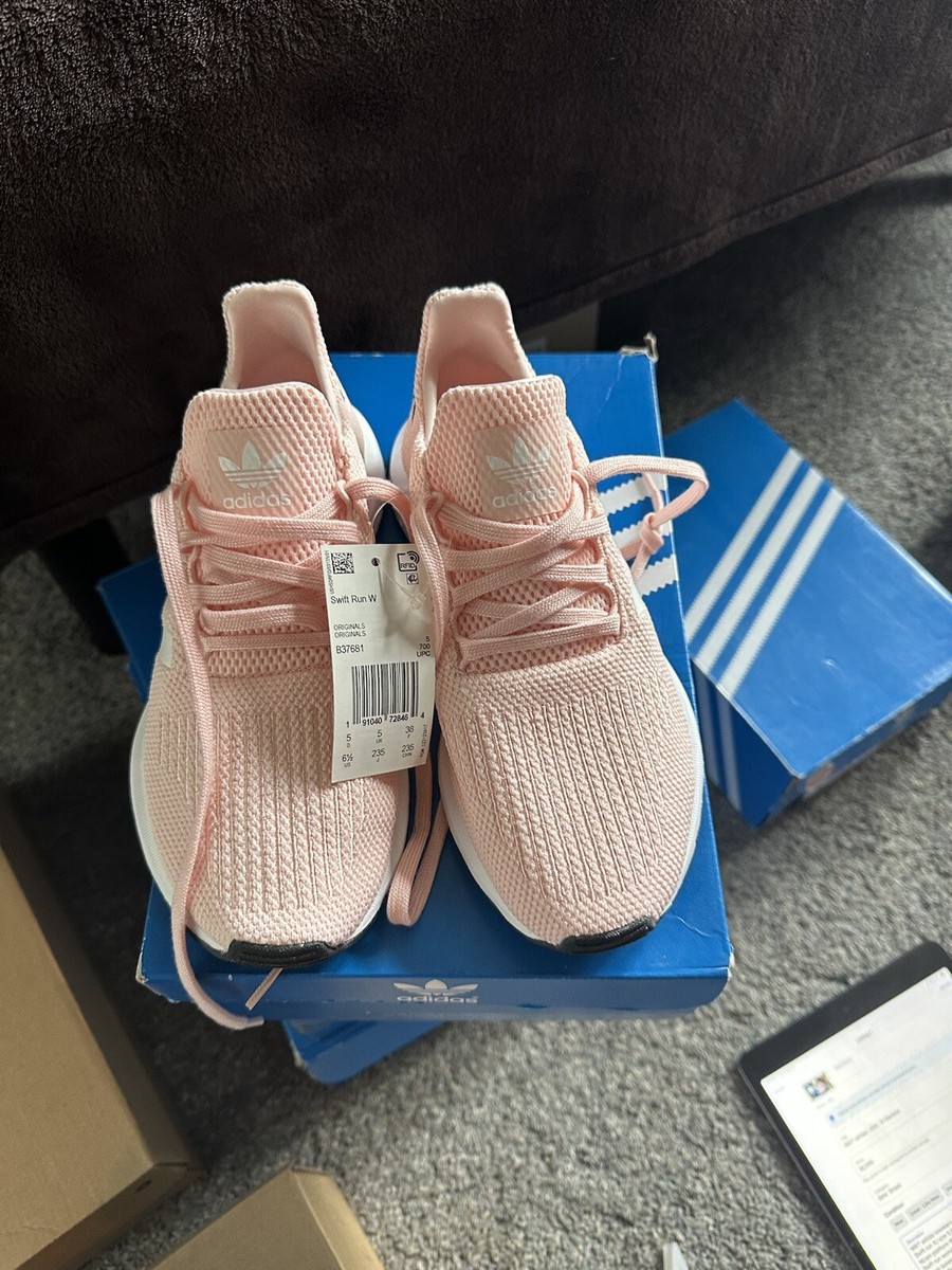 Women's adidas Originals Swift Run B37681 Running Shoes Ice Pink