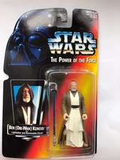 STAR WARS POTF Ben Obi-Wan Kenobi Figure Kenner 1995 Red Power Of The Force