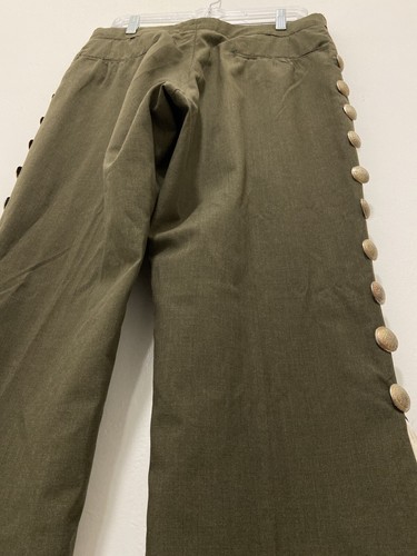 RARE VINTAGE MEXICAN CHARRO MARIACHI WESTERN COWBOY COIN WOOL PANTS 60'S? 34x28 - Picture 14 of 24