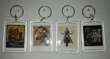 Key Chain--Motorcycle- Harley Davidson Keychain-Double Sided--(Choice)
