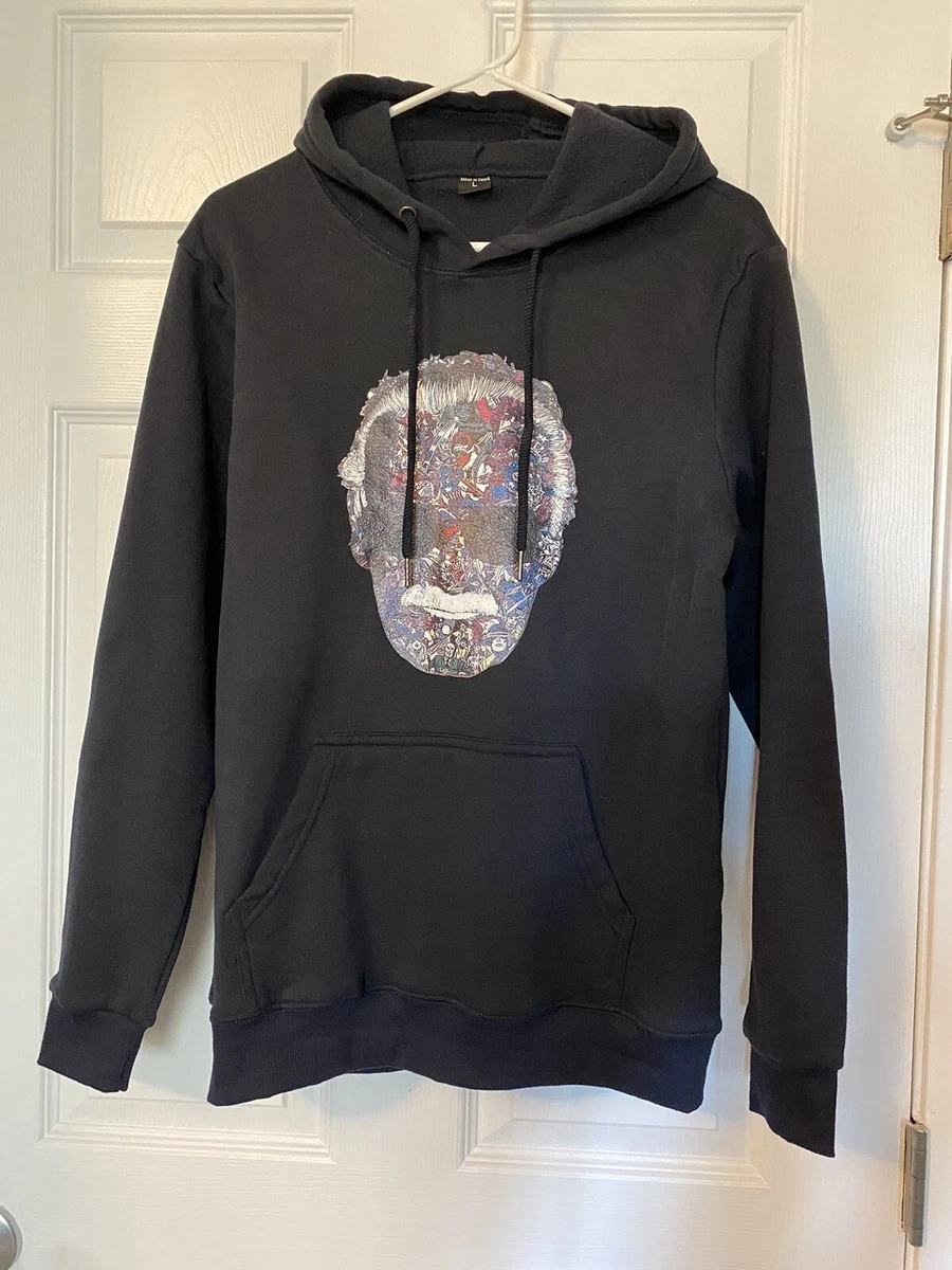 Stan Lee Man Of Many Faces Sweatshirt Black Hoodie Unisex Size M L Marvel Comic