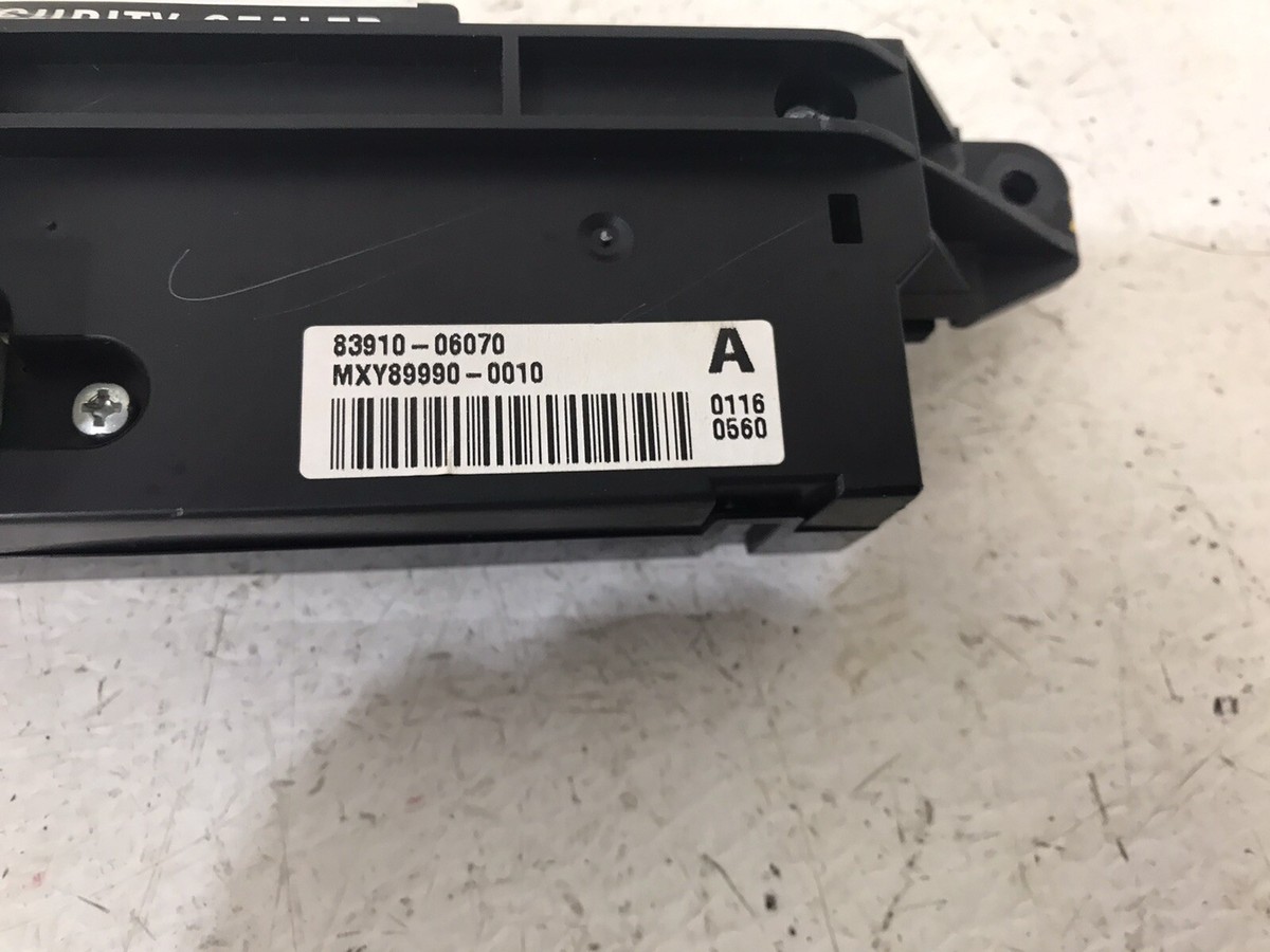 2002-2006 toyota camry digital dash clock display interior time