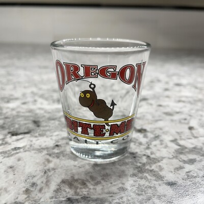 OREGON BITE ME, Bait Company, Shot Glass, Combined Ship $1 Per Multiple