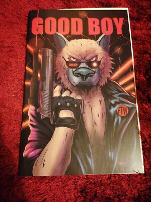 GOOD BOY #3 Trey Antley Variant with metal COA Terminator Source Point Press