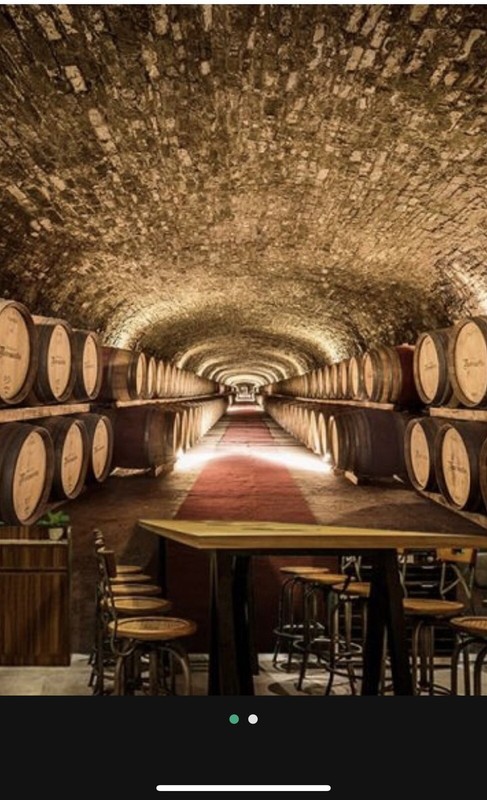 wine mural