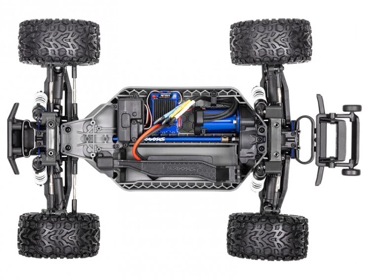 TRAXXAS # Rustler 4x4 VXL grün + 2x 3S 5000 mAh Akku und doppel Lader Traxxas - Bild 3 von 4