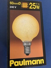 PAULMANN/FLIP MINI Globelampe  E14 25W G60 Eiskristall Bernstein Art.-Nr.136.27