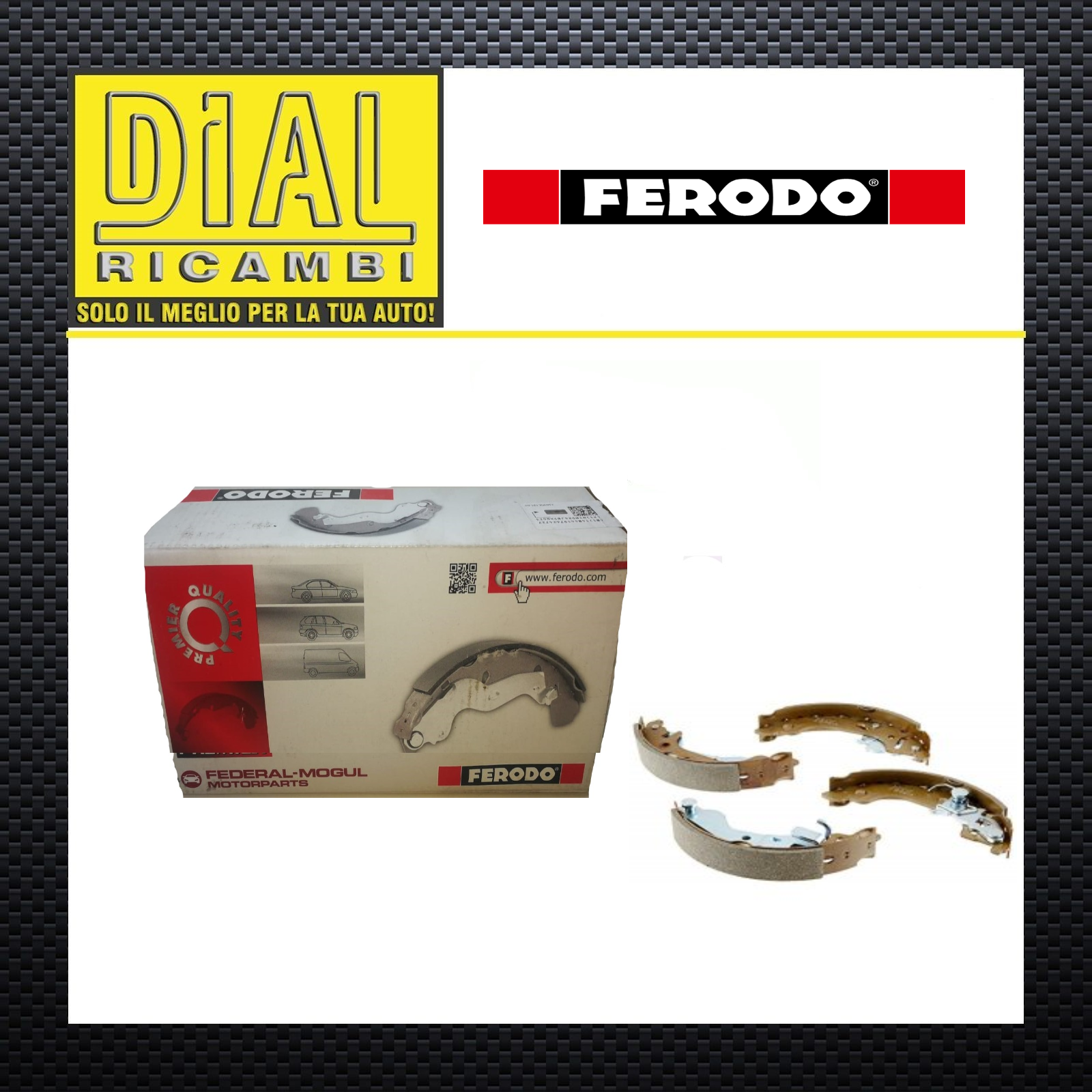 GANASCE FRENO POSTERIORE FIAT 500 FIAT PANDA 169 FORD KA