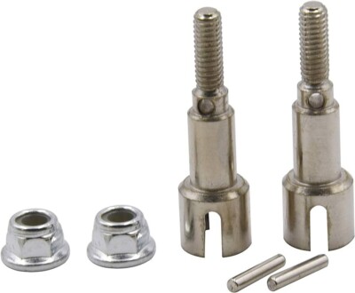HBX Ravage / FTX Tracer Metall Hinterrad Wellen, Stifte & Muttern x2 - M16107 FTX9782