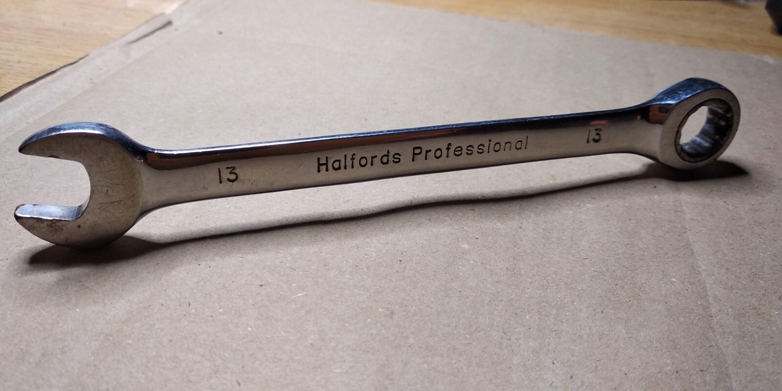 Halfords Professional Combination Ratchet Spanner Wrench 13mm UK eBay