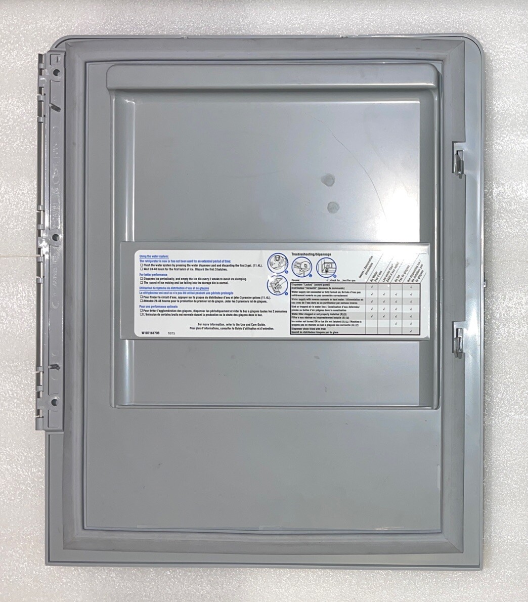 W10716170 W10716170B OEM KitchenAid Refrigerator Ice Box Door | eBay
