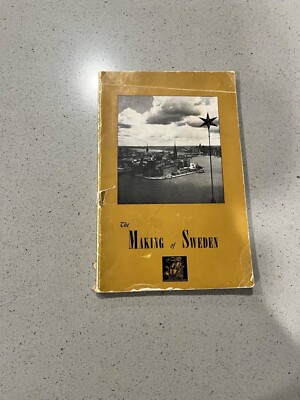 making of sweeden by Alan Kastrup 1953 paperback