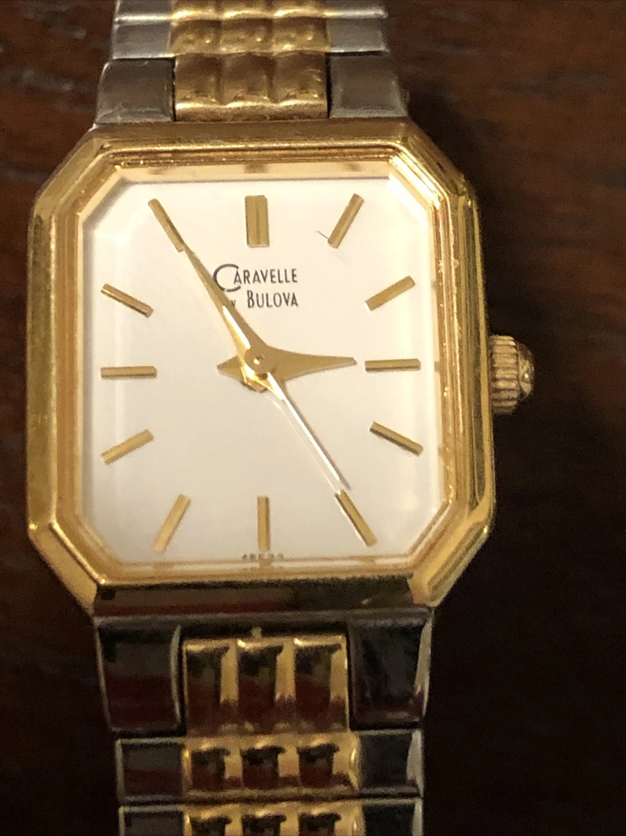 Bulova 18k online gold nugget watch
