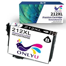 1PK T212 212 XL Black Ink Cartridges for Epson Workforce XP-4100 XP-4105 WF-2830
