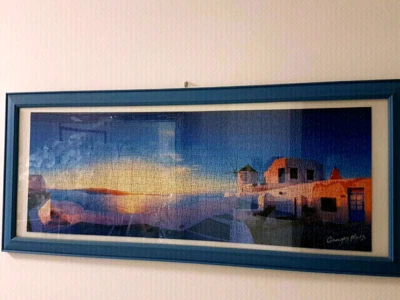 santorini framed puzzle art gumtree australia whittlesea area