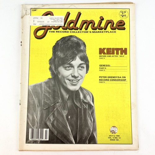 16 Goldmine Magazines Record Bee Gees Les Paul Genesis Hank Williams Vintage 80s - Picture 11 of 20
