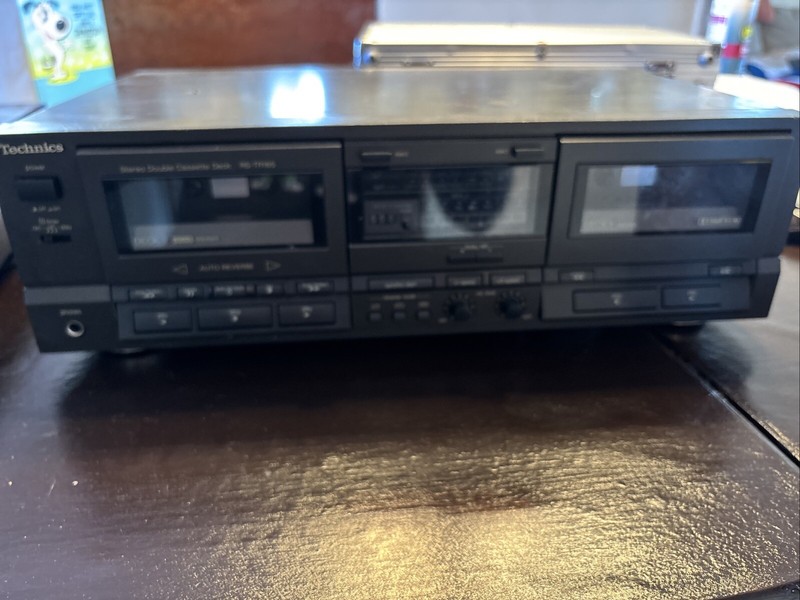 Technics Model RS-TR165 Stereo Double Cassette Tape deck Tested, great shape