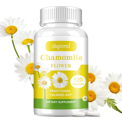 Chamomile Flower Extract 700mg - Sleep & Mood Support, Relaxation and Calmness