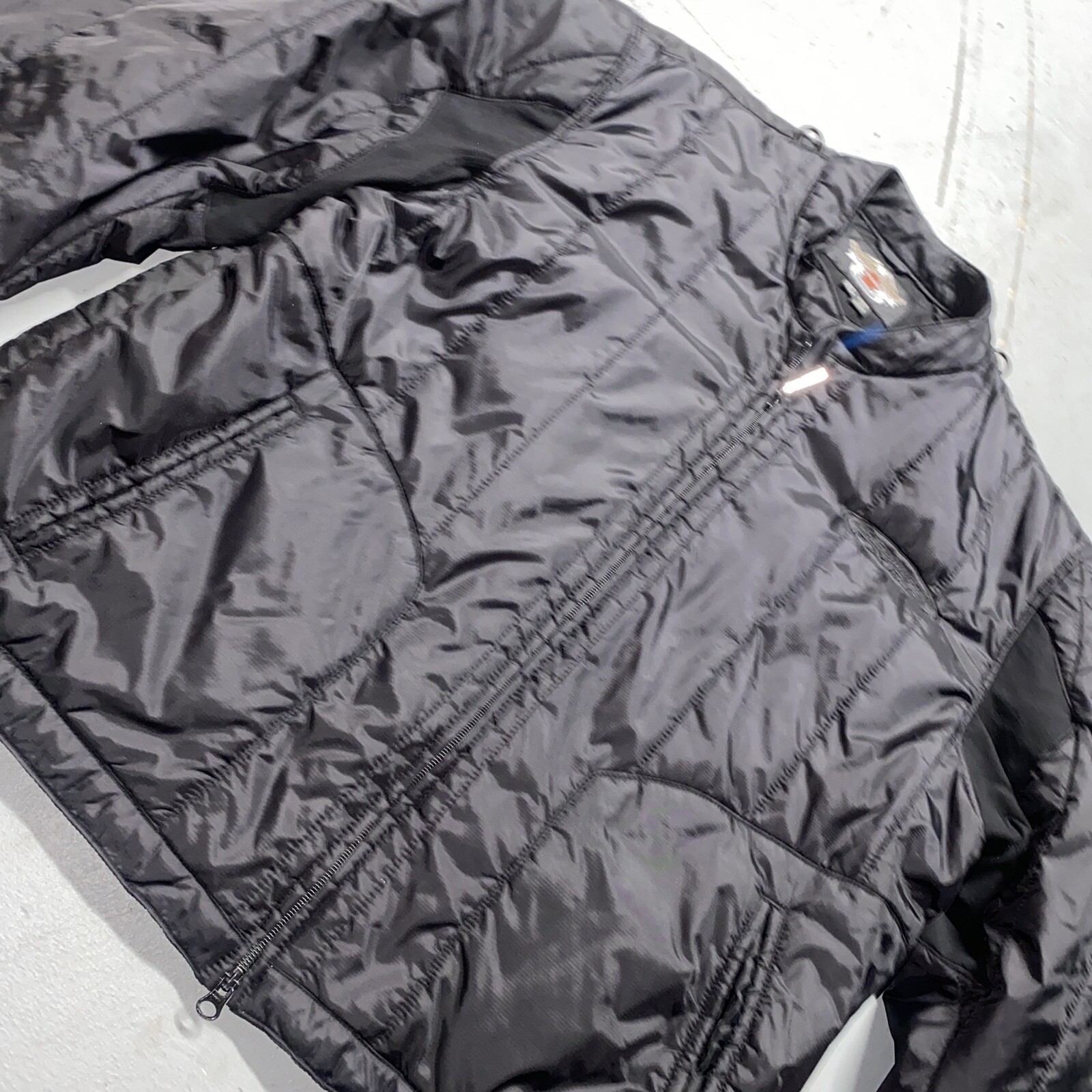 Harley-Davidson ガウン 羽織り アウター シンプル 黒/Q417 通販値段