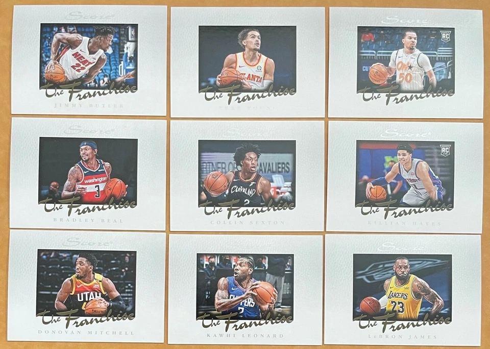 2020-21 Panini Instant NBA Score The Franchise Set #F1-#F30 Singles (You Pick) - Image 3 of 4
