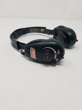 Coleman AM/FM Headphones Radio Over The Head Green FOR PARTS