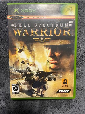 Xbox Original - Full Spectrum Warrior Video Game