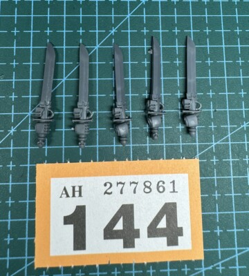 5 Nemesis Falchion Power Sword grau Ritter Space Marine 40k Bits Häresie