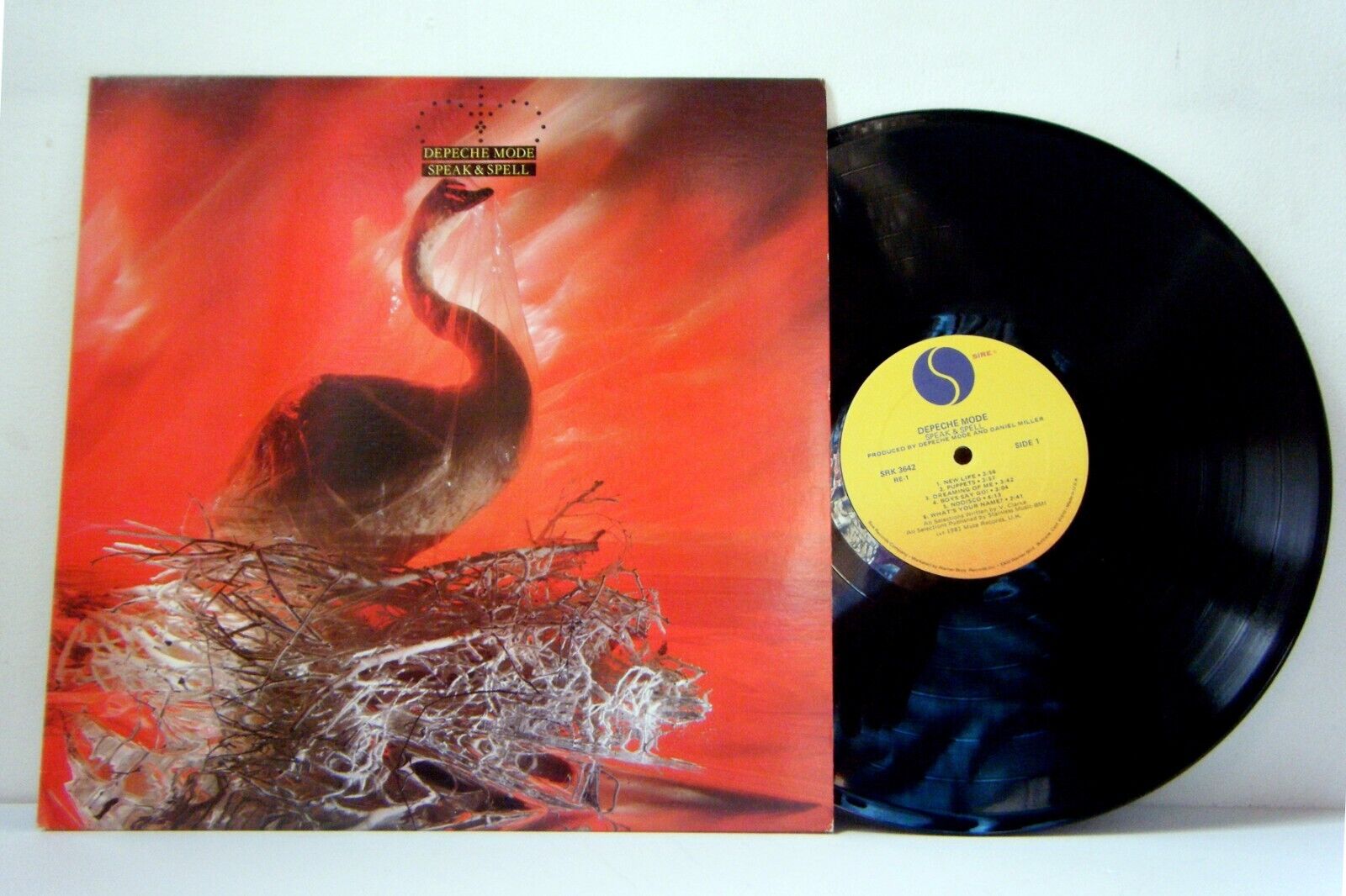 DEPECHE MODE  LP  Speak and Spell 1981 Sire  vinyl