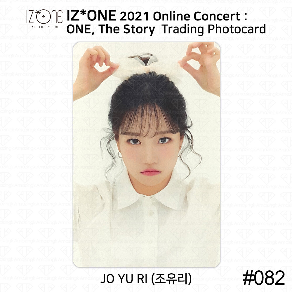 IZ*ONE 2021 One The Story Online Concert Trading card Photocard Jo