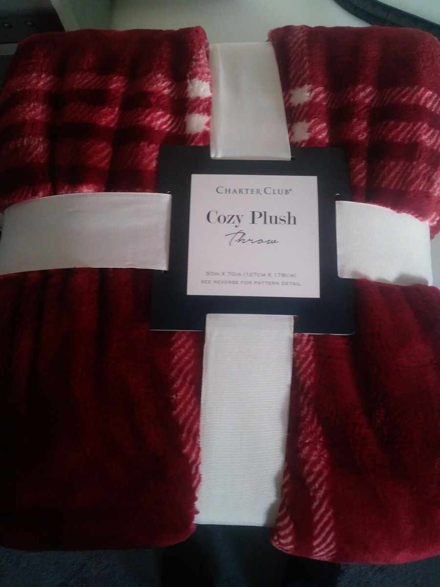 Charter club throw blanket sale