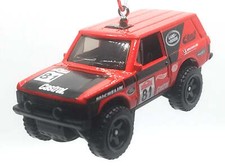 Christmas Ornament for Range Rover Classics Red Black