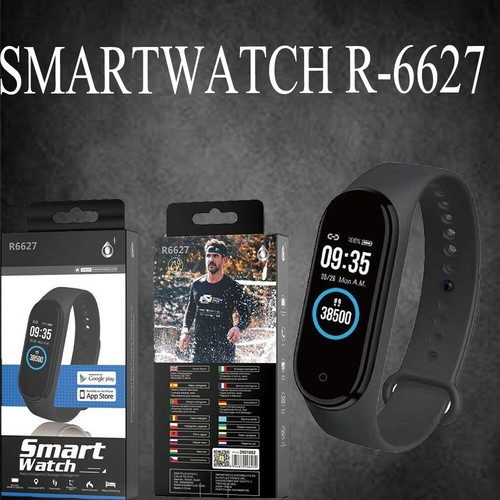 Smartwatch R-6627 Onepuls Contapassi GPS Controllo Calorie Monitoraggio  Sonno | eBay