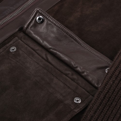 Cesare Attolini Suede and Cashmere Jacket with Shearling Lining M Eu50 NWT $6450 - Picture 6 of 10