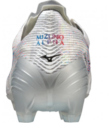 MIZUNO ALPHA JAPAN (White/Silver) P1GA236009 Soccer Cleats US9.5