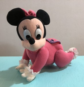 Genuine Mattel Disney 1995 Baby Touch N Crawl Crawling Electronic Minnie Mouse | eBay
